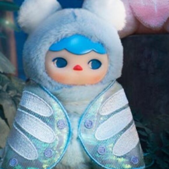 POP MART Accessories - NWOT PUCKY Forest Party Series-Vinyl Plush Pendant - Butterfly Baby (Authentic)